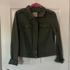 Mudd Dark Green Utility Jacket